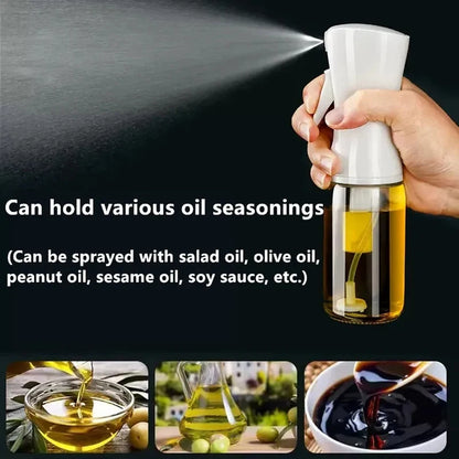 200Ml Oil Spray Bottle Kitchen BBQ Cooking Dispenser Camping Baking Empty Vinegar Soy Sauce Sprayer Seasoning Containers